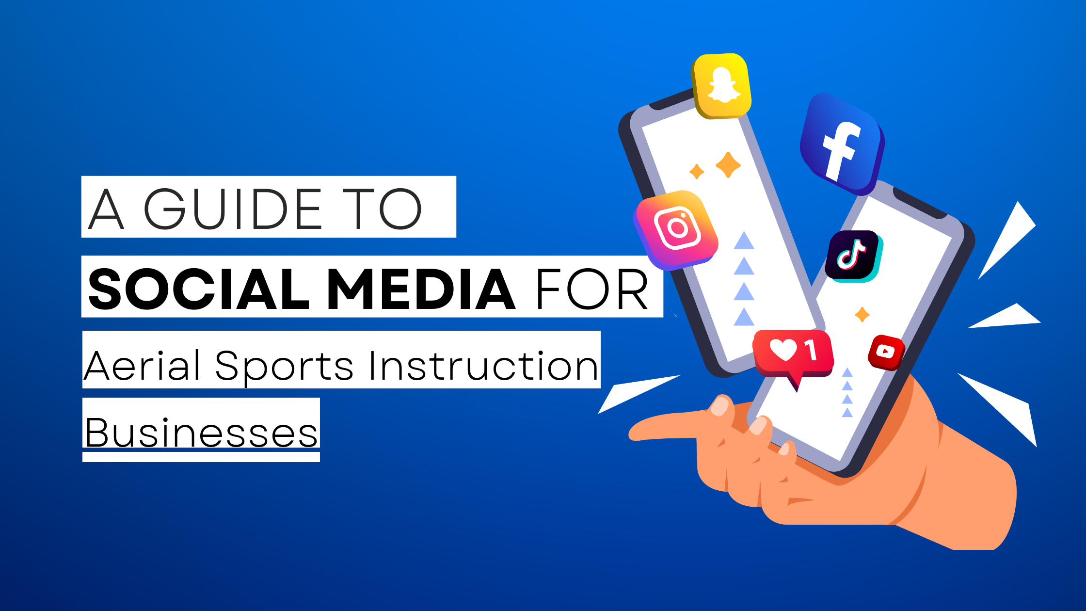 How to start Aerial Sports Instruction  on social media