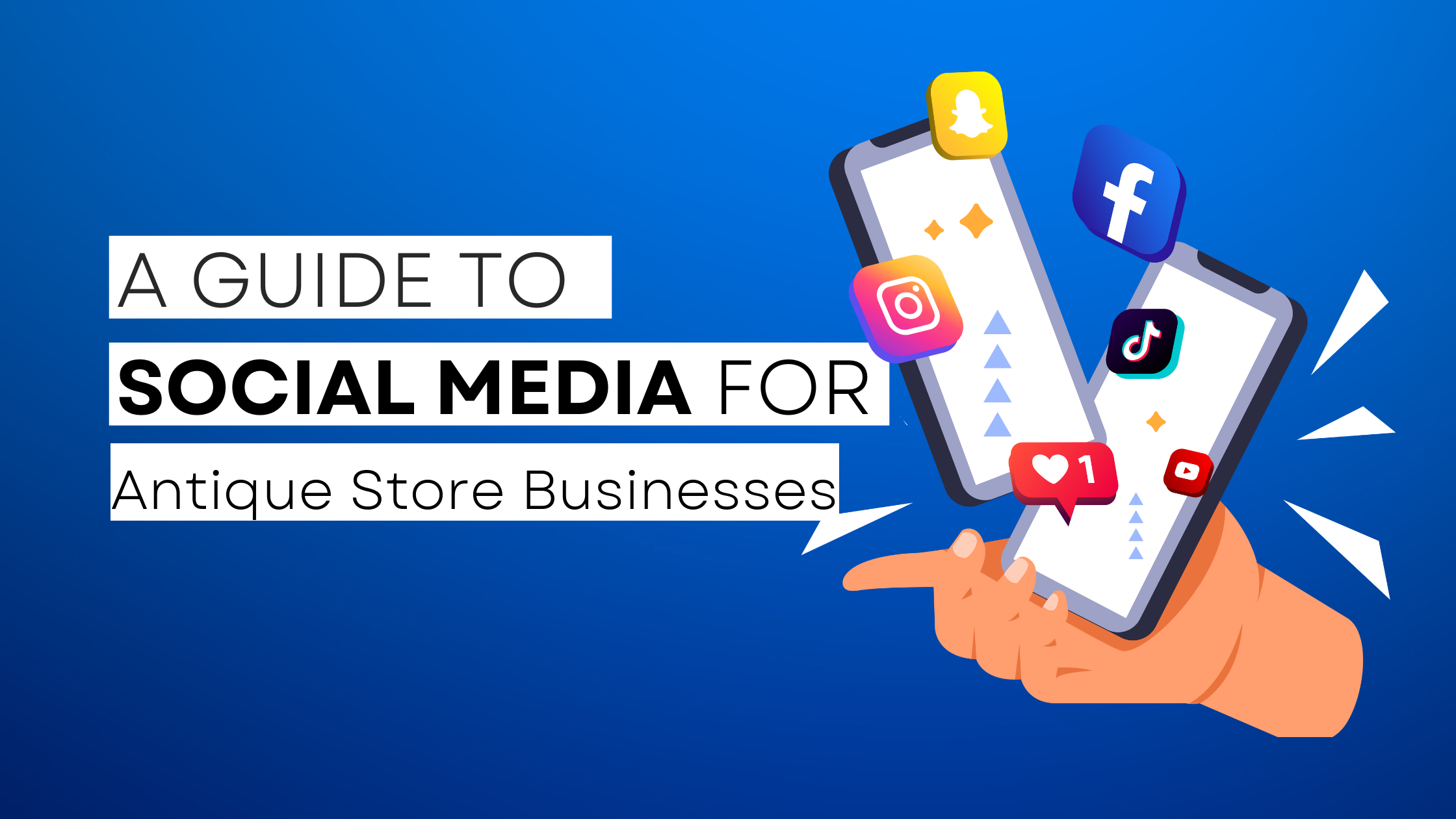 How to start Antique Store  on social media