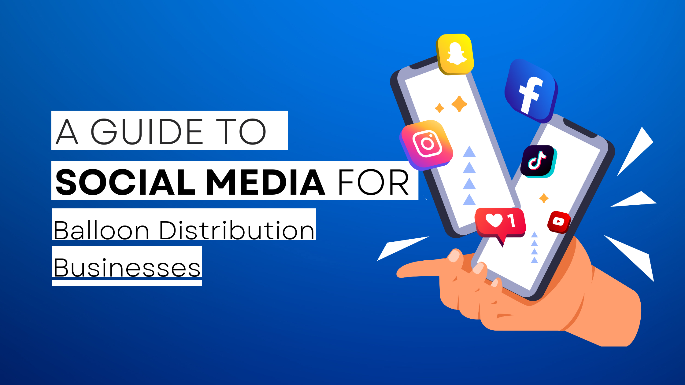 How to start Balloon Distribution  on social media