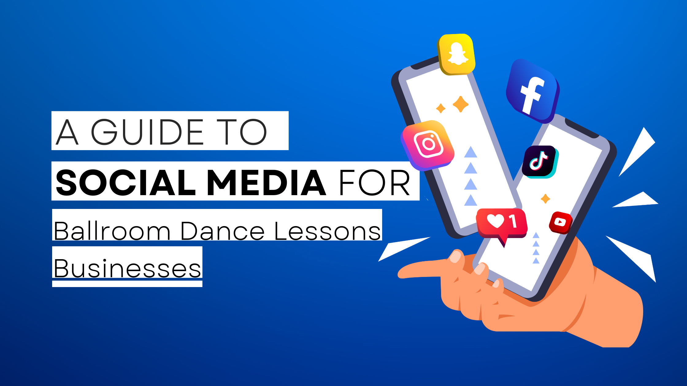 How to start Ballroom Dance Lessons  on social media