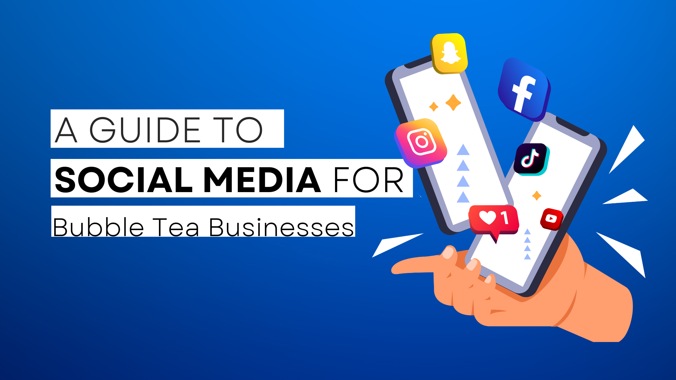 How to start Bubble Tea  on social media
