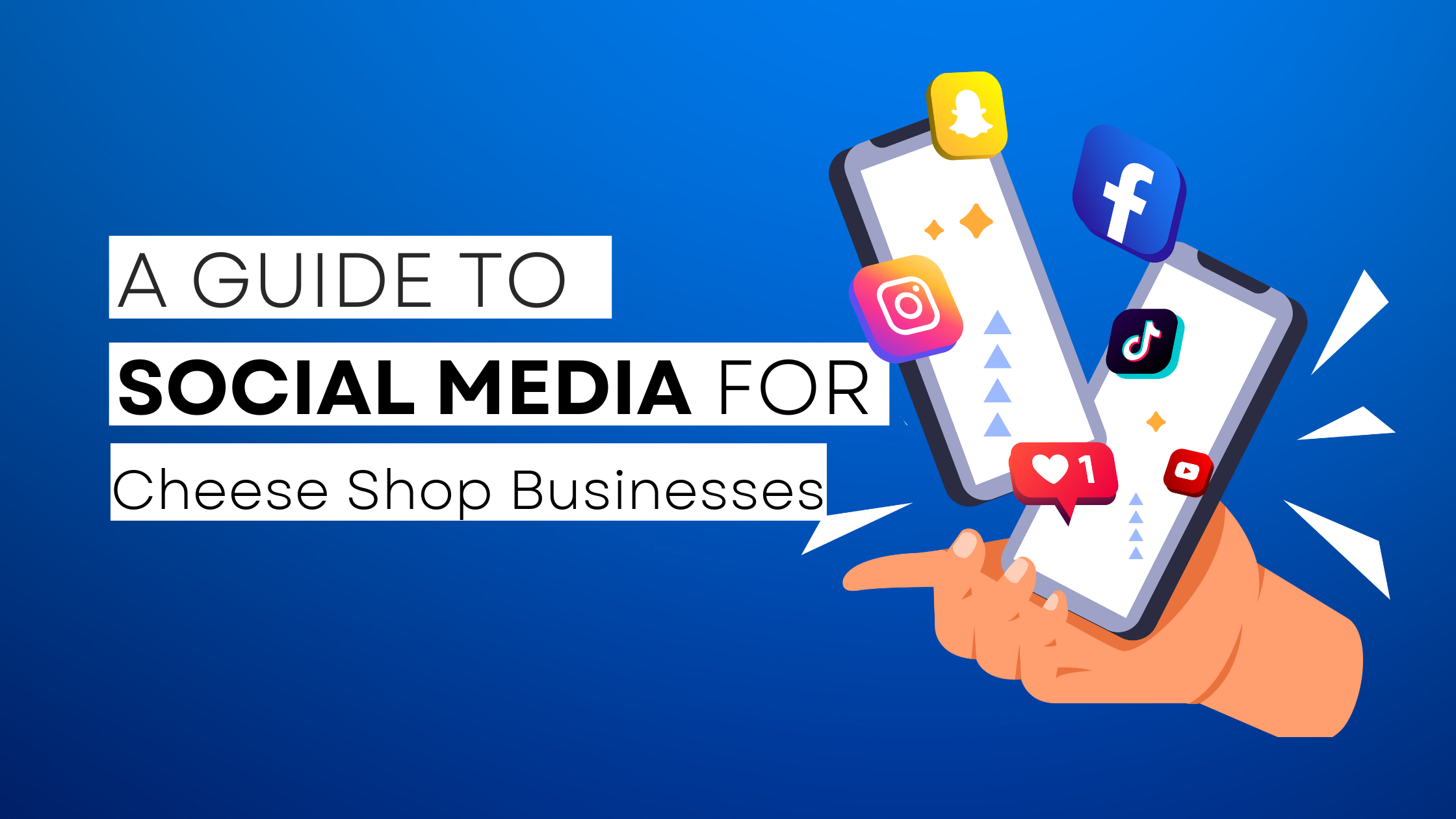 How to start Cheese Shop on social media