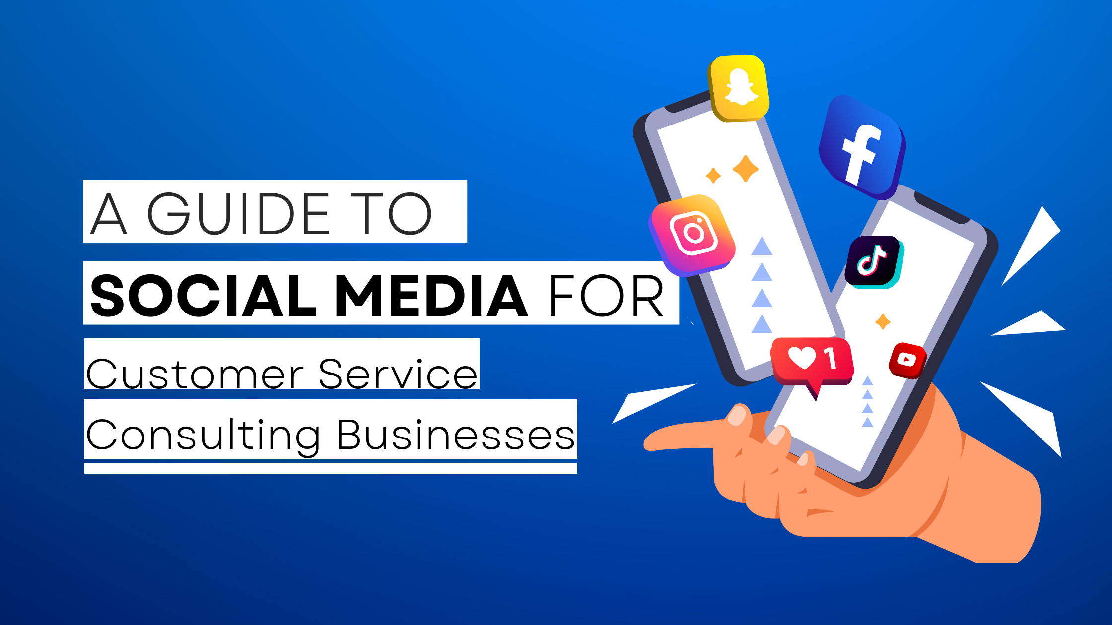 How to start Customer Service Consulting  on social media