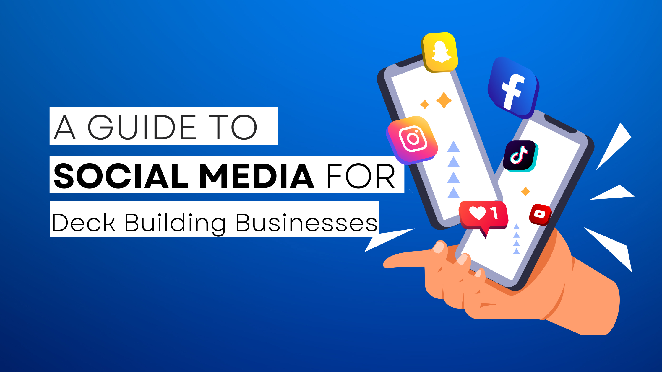 How to start Deck Building  on social media