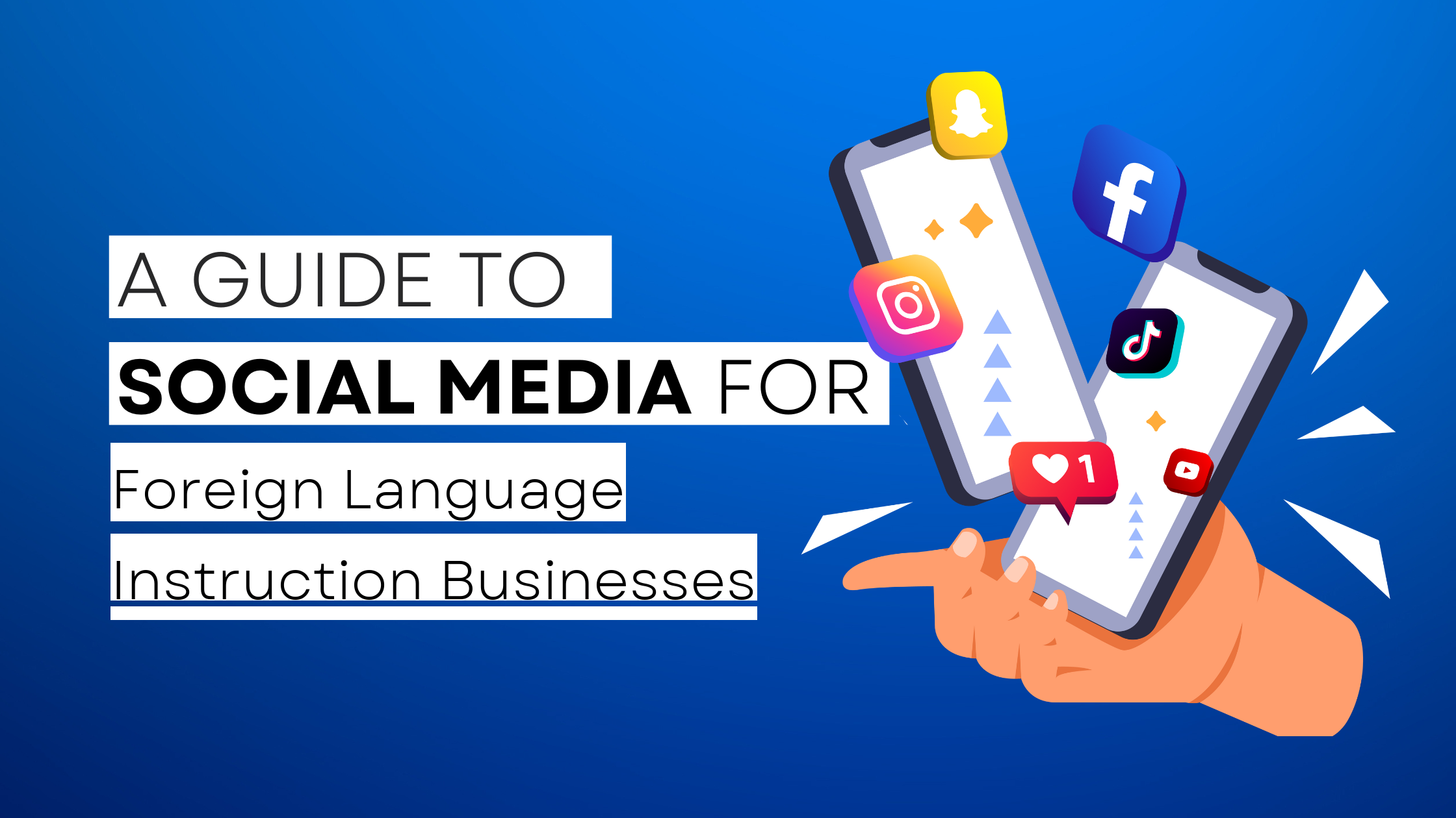 How to start Foreign Language Instruction  on social media