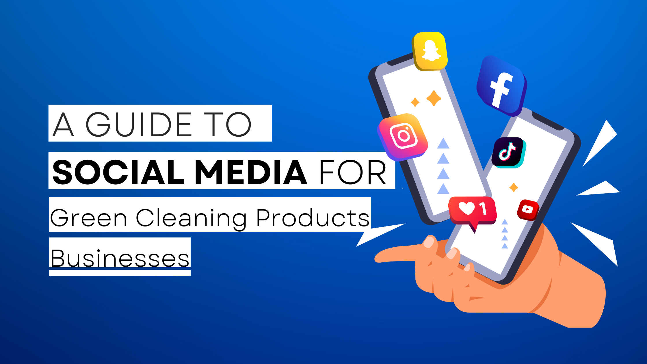 How to start Green Cleaning Products  on social media