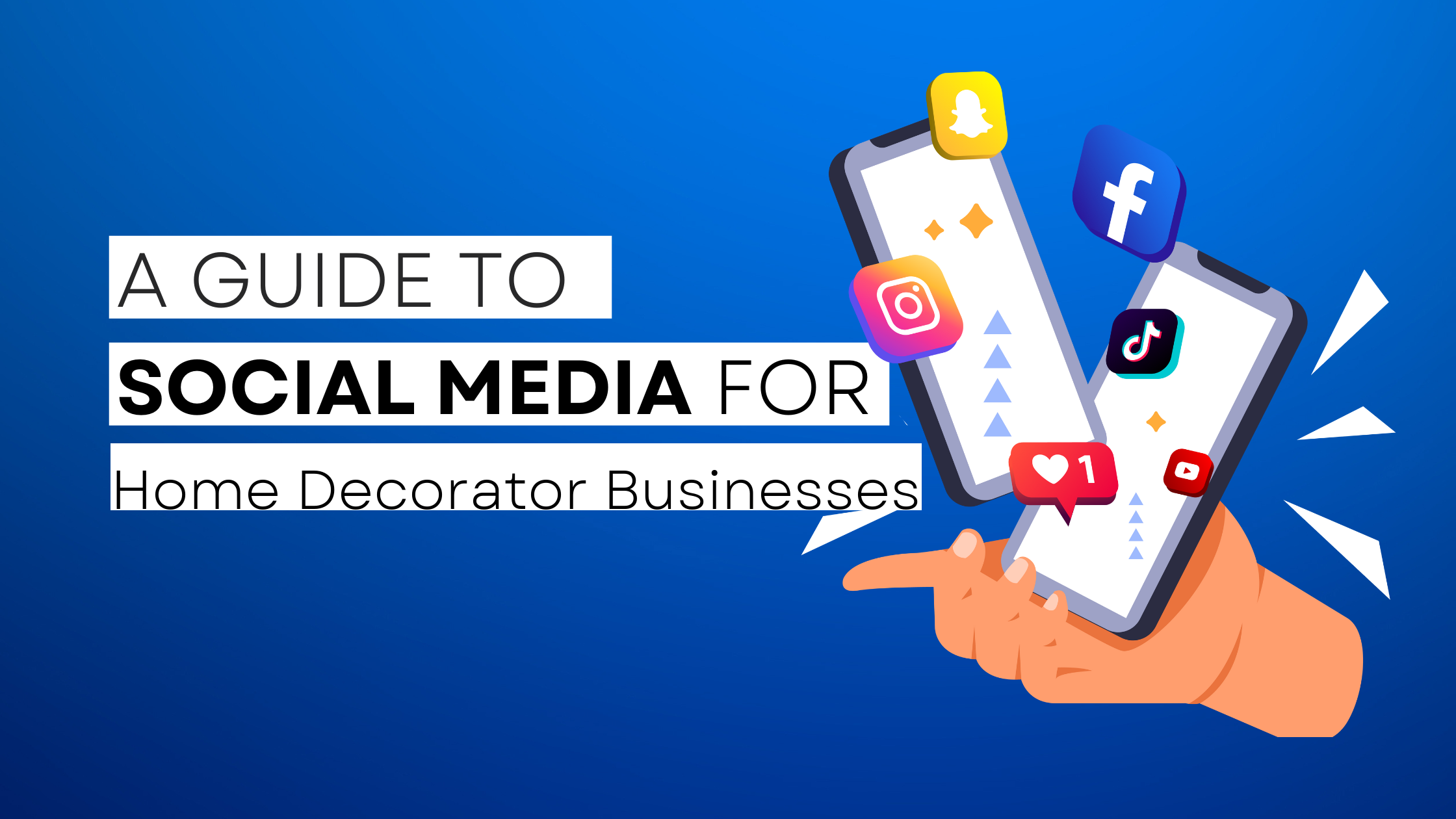 How to start Home Decorator  on social media