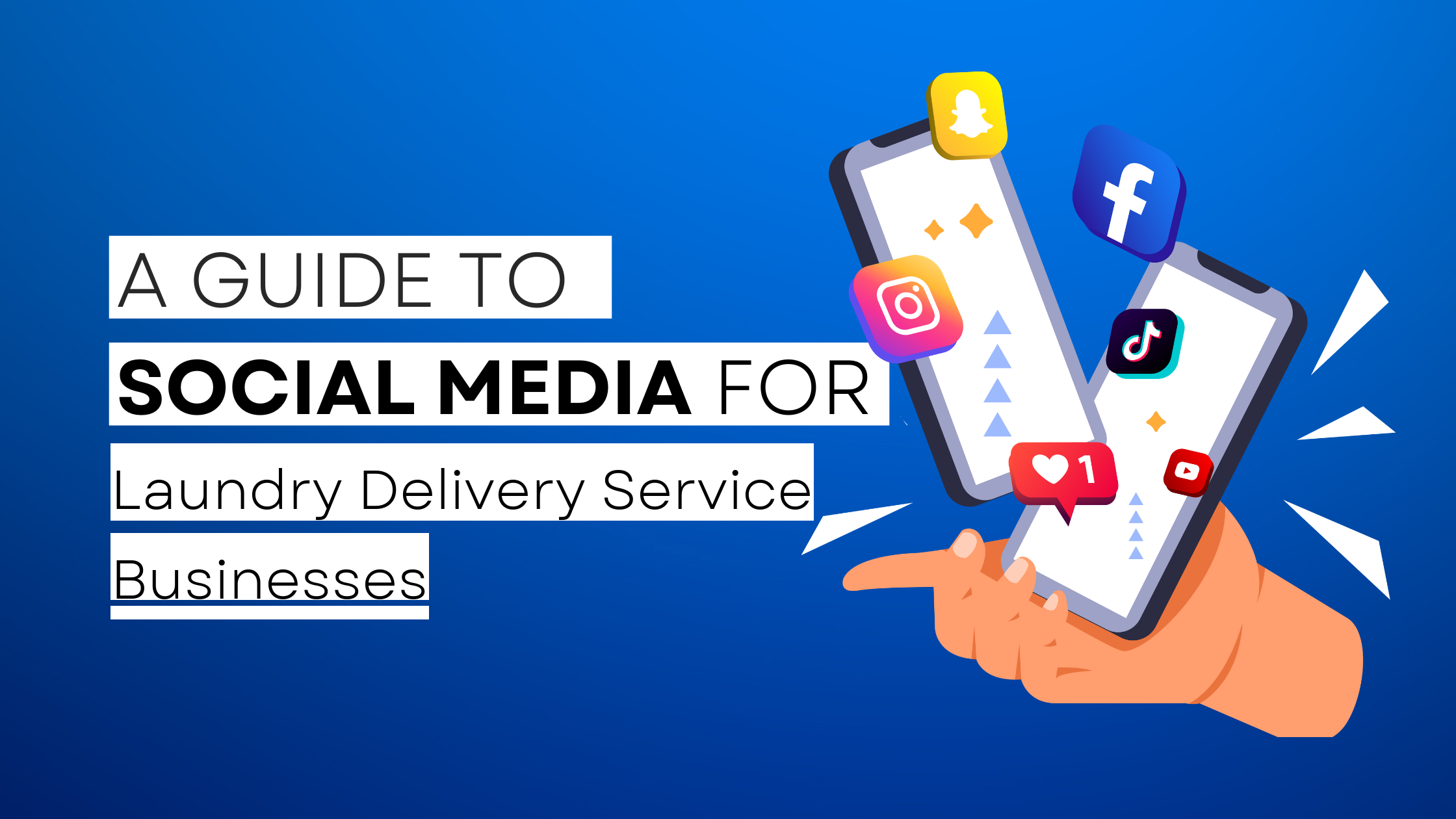 How to start Laundry Delivery Service  on social media