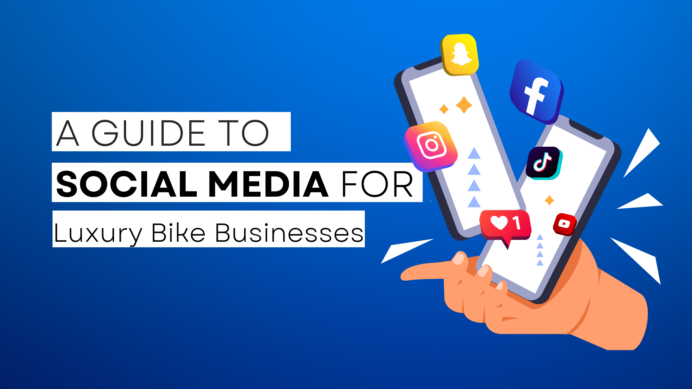 How to start Luxury Bike  on social media