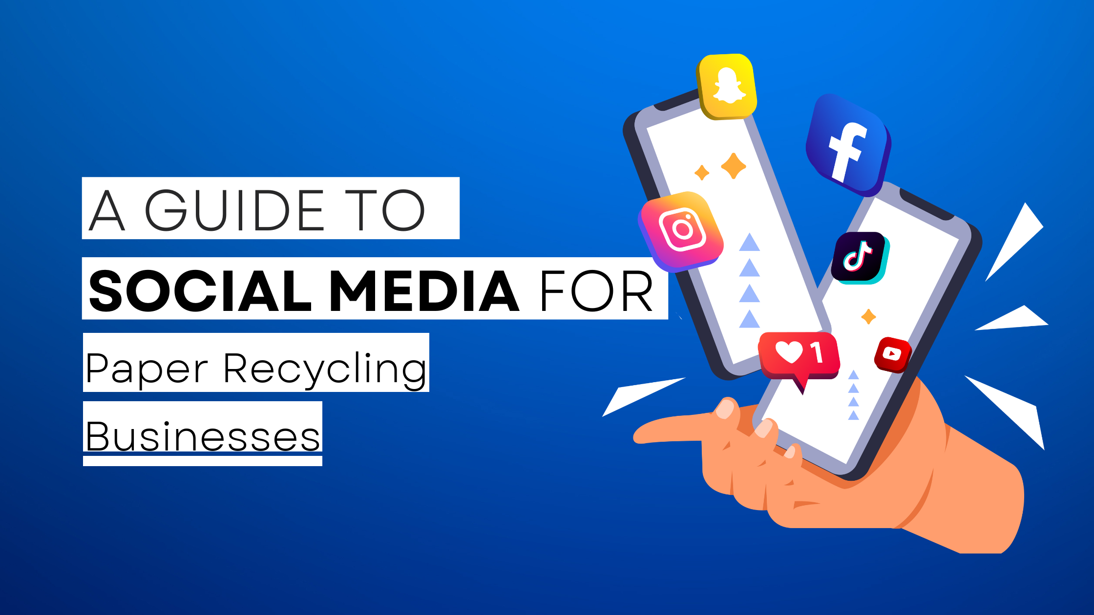 How to start Paper Recycling  on social media