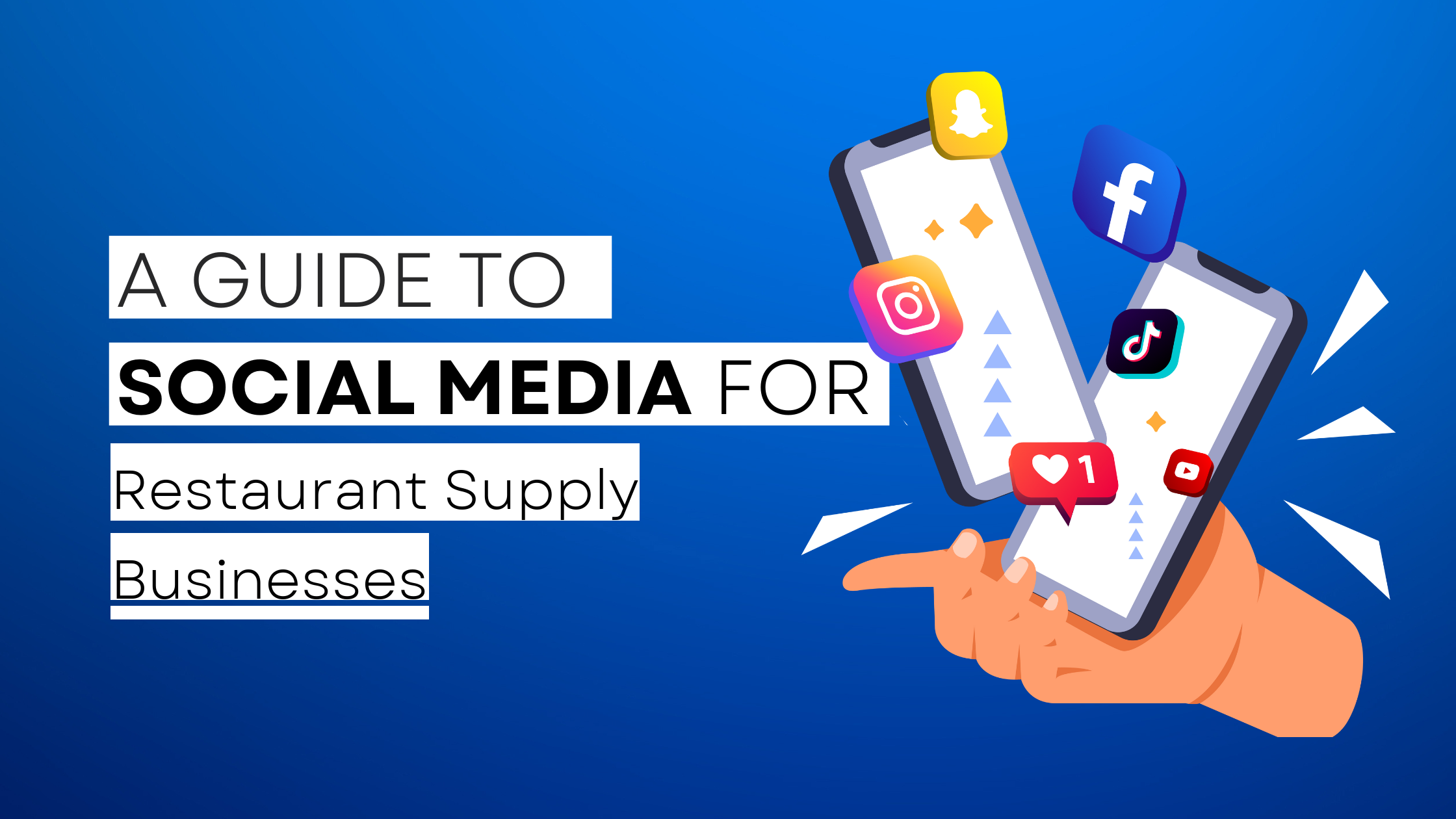 How to start Restaurant Supply  on social media