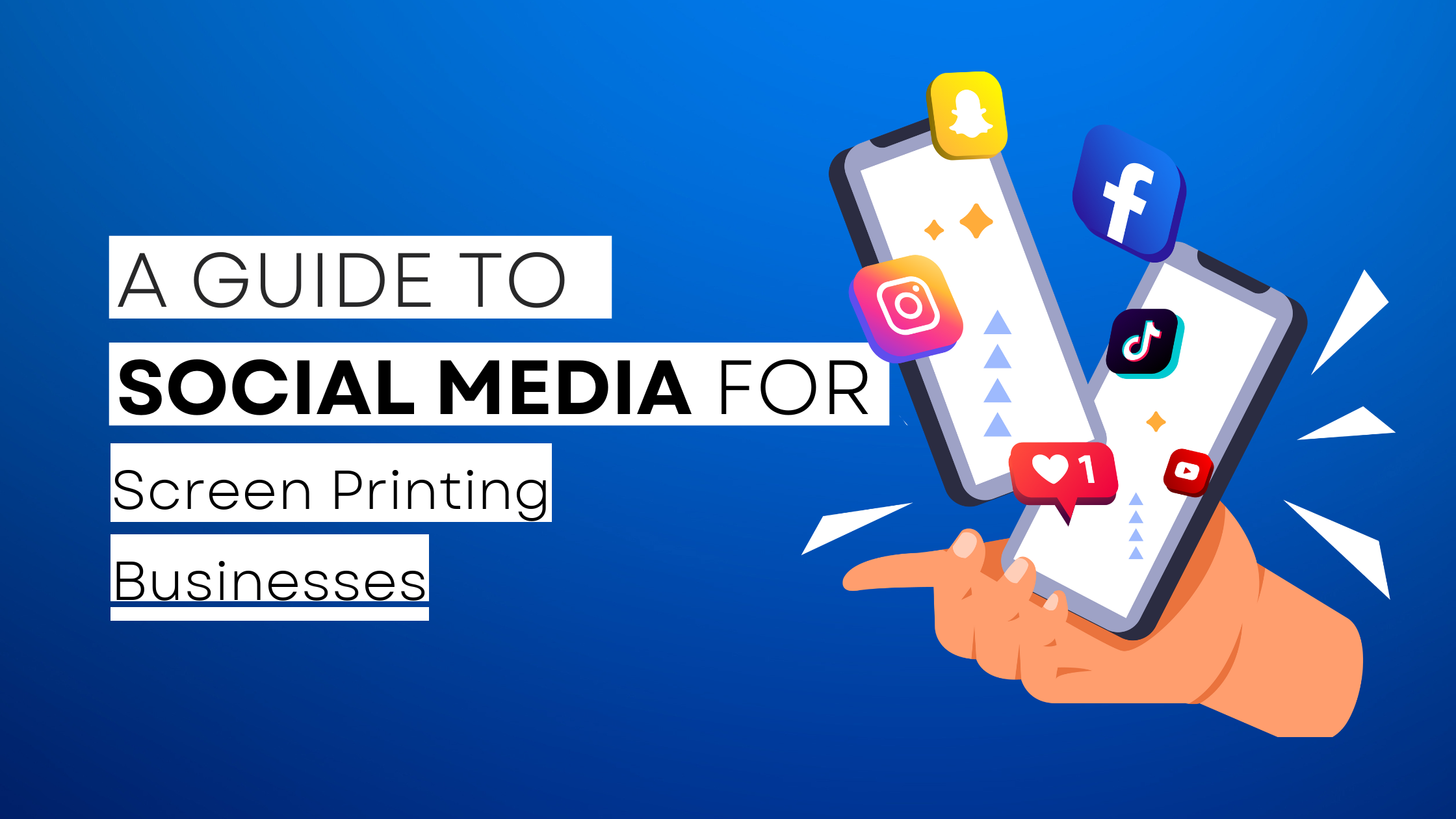 How to start Screen Printing on social media