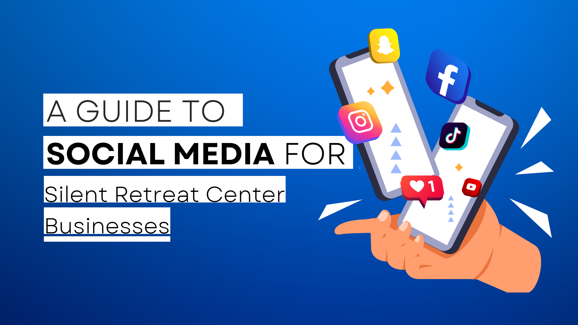 How to start Silent Retreat Center on social media