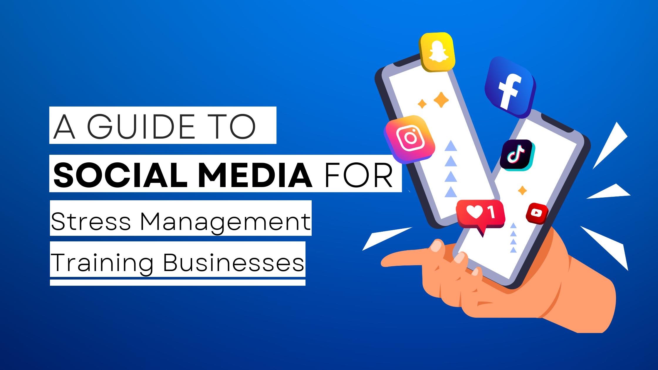 How to start Stress Management Training  on social media