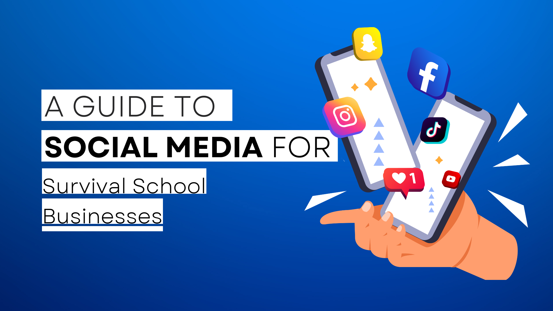 How to start Survival School  on social media