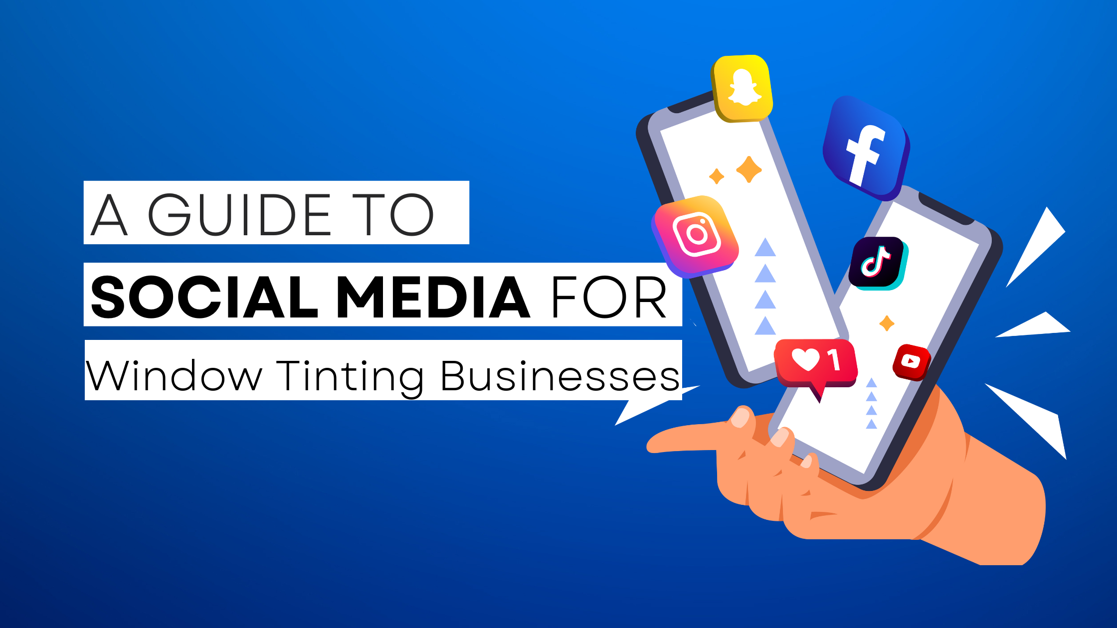 How to start Window Tinting  on social media