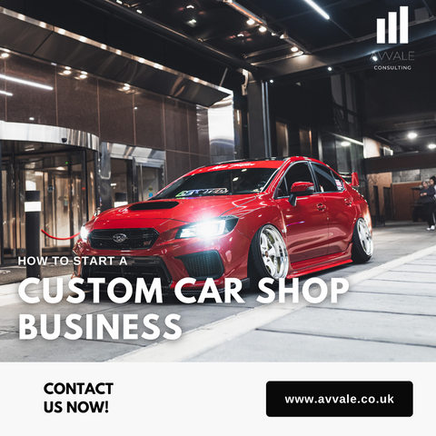 How to start a custom car shop business plan template