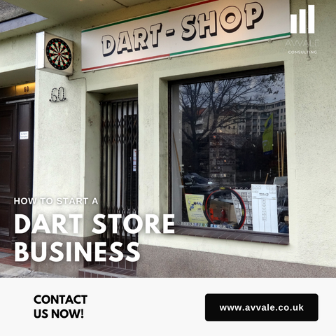 how to start a dart store business plan template