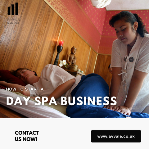 how to start a day spa  business plan template