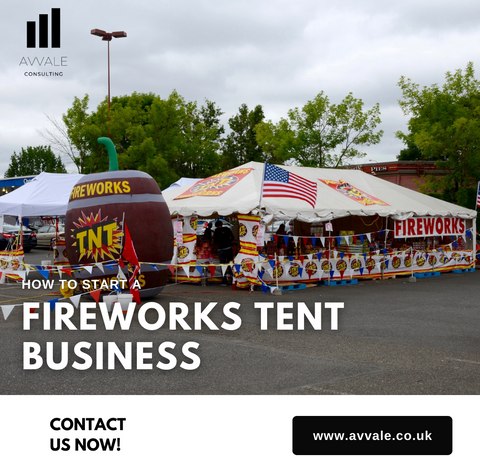 how to start a fireworks tent  business plan template