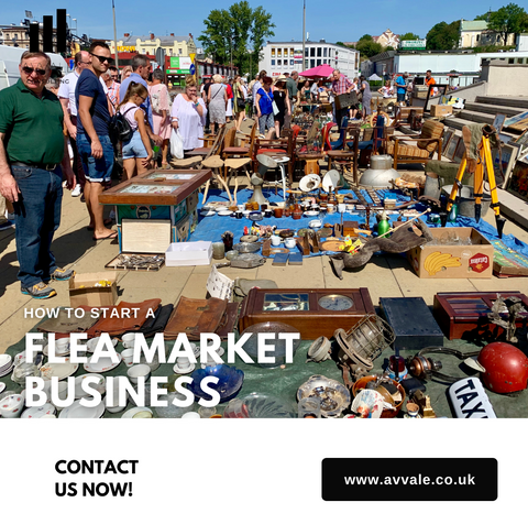 how to start a flea market business plan template