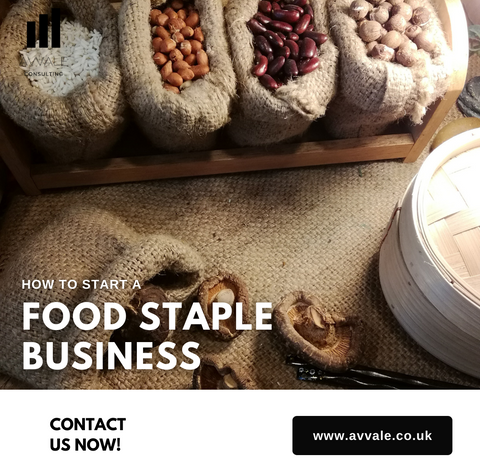 How to start a food staple business plan template