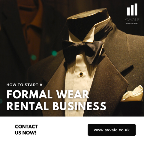 how to start a formal wear rental  business plan template