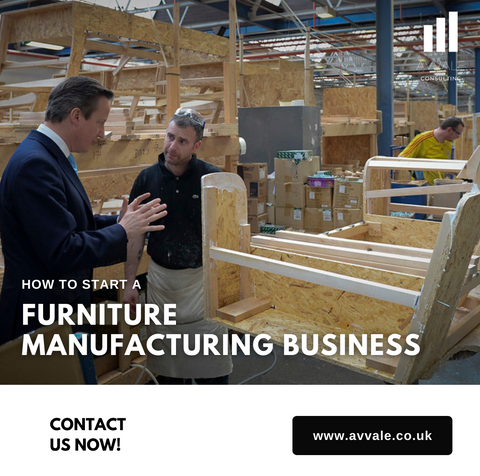 how to start a furniture manufacturing business plan template