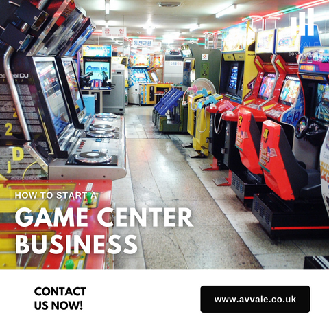 how to start a game center business plan template