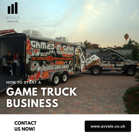 how to start a game truck  business plan template
