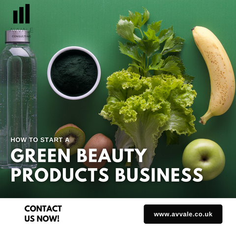 how to start a green beauty products  business plan template