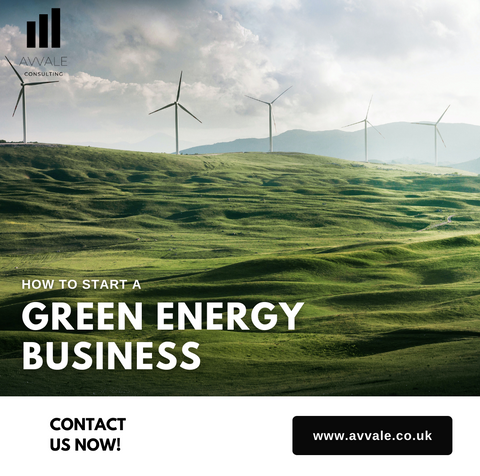 how to start a green energy  business plan template