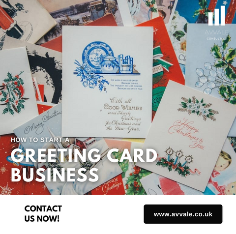 how to start a greeting card  business plan template