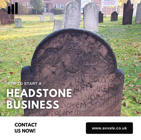 how to start a headstone  business plan template