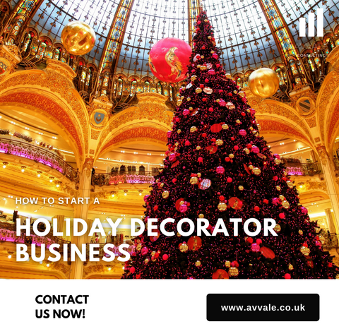 how to start a holiday decorator  business plan template