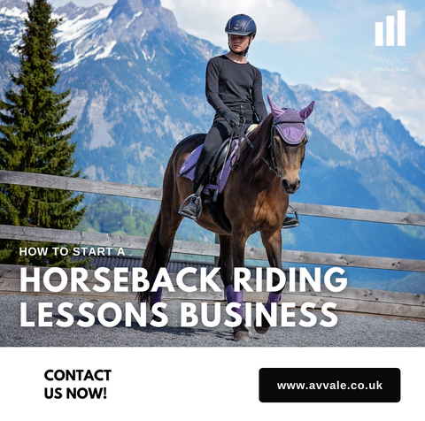 how to start a horseback riding lessons  business plan template