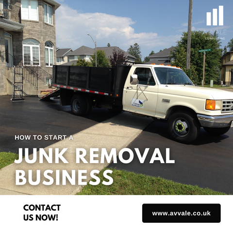 how to start a junk removal  business plan template