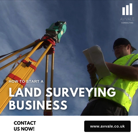 how to start a land surveying  business plan template