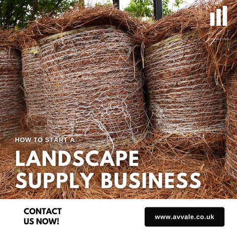 how to start a landscape supply  business plan template