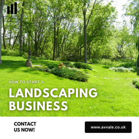 how to start a landscaping  business plan template