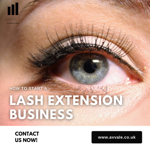 how to start a lash extension  business plan template