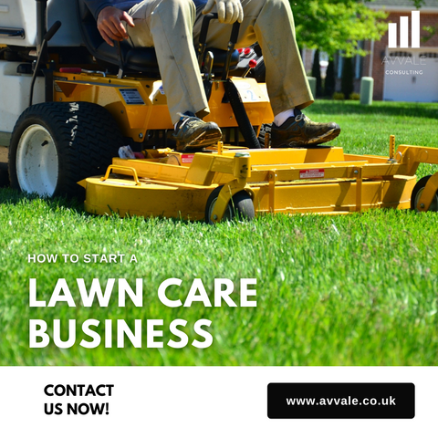 how to start a lawn care  business plan template