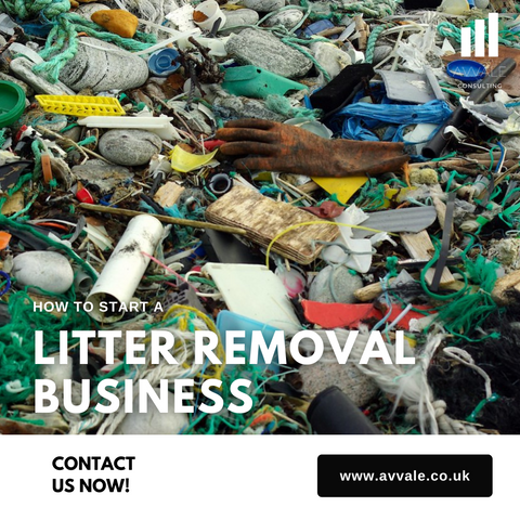 how to start a litter removal  business plan template