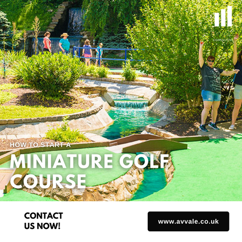 how to start a miniature golf course business plan template