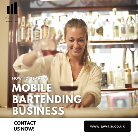 how to start a mobile bartending  business plan template