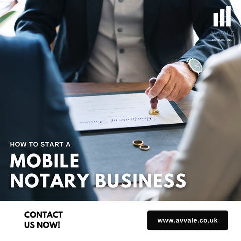 how to start a mobile notary  business plan template