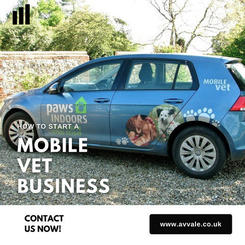 how to start a mobile vet  business plan template