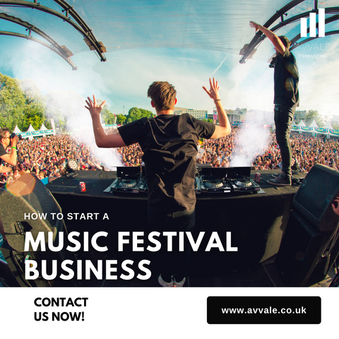 how to start a music festival  business plan template