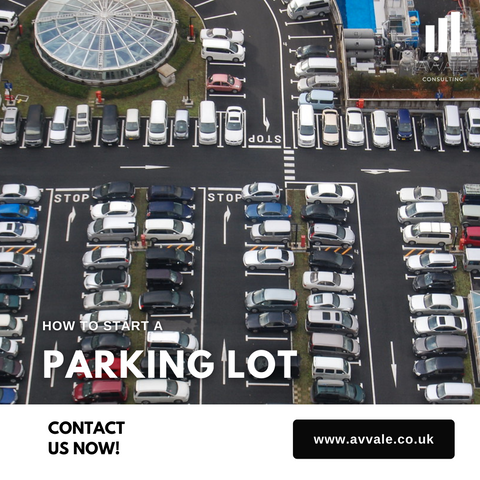 how to start a parking lot plan template