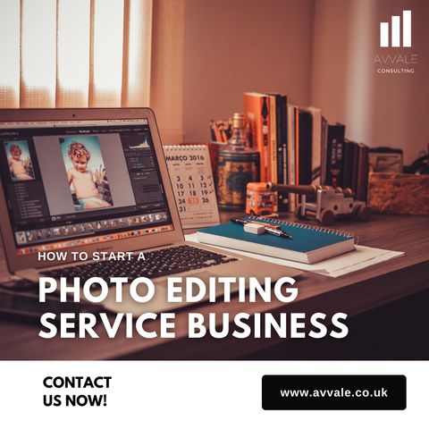 how to start a photo editing service business plan template